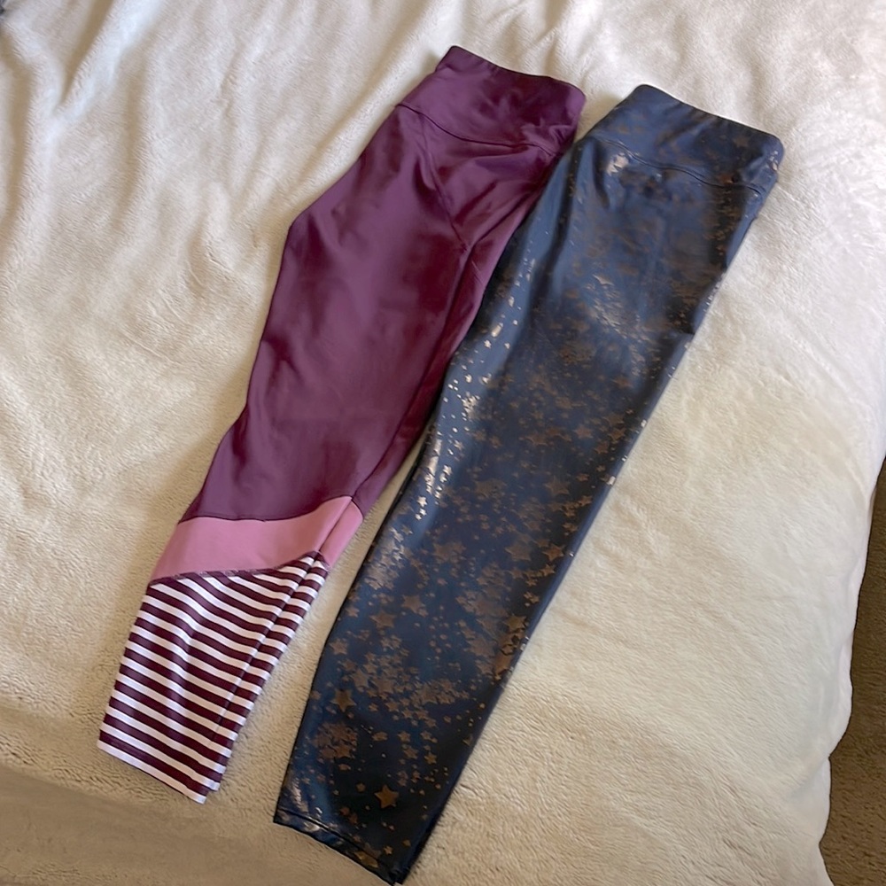 Set of two JoyLab full length workout leggings